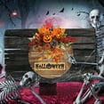 thumbnail image 2 of Home Decor Halloween Decorations Halloween Door Decoration  Bow Maple Leaf Pumpkin Wall Hanging – Hand Crafted Festive Ornament For Creative Scene Setting And Door Sign, 2 of 7