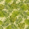 thumbnail image 1 of Ahgly Company Machine Washable Indoor Square Transitional Bold Yellow Area Rugs, 5' Square, 1 of 7