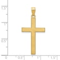 thumbnail image 2 of 14K Yellow Gold Cross Pendant, 2 of 2