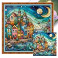 thumbnail image 1 of Kit Punto Cruz Con Hilo Algodón Ecológico Bordado 11CT Art50x50cm, 1 of 9