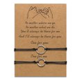 thumbnail image 2 of Guozer Couple Bracelets 1Pair Matching Couples Stuff Gifts For Valentine's Day Birthday Party Anniversary Engagement, 2 of 8