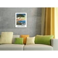 thumbnail image 4 of Saint-Raphaël - La Cote d’Azur - Summer Winter - Vintage Travel Poster by Adelin Charles Morel de Tanguy c.1910 - Master Art Print (Unframed) 13in x 19in, 4 of 4
