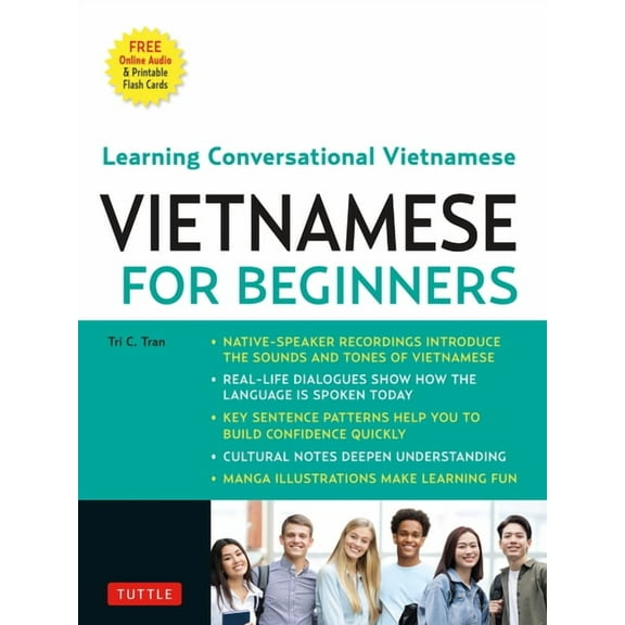 Vietnamese for Beginners: Learning Conversational Vietnamese (Free Online Audio), (Paperback)