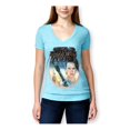 thumbnail image 2 of Camiseta Hybrid The Force Awakens Graphic para mujer, azul, pequeña, 2 of 2