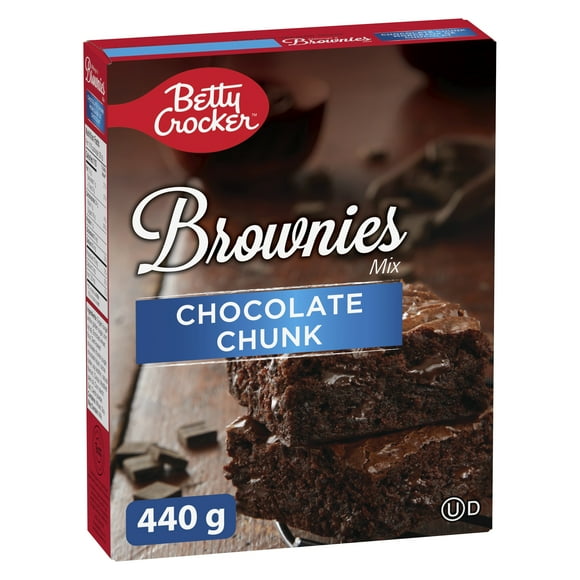 Betty Crocker Brownies Mix, Chocolate Chunk, 440 g, 16 Servings, 440 g