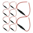 thumbnail image 3 of Miangastore 10PCS Inline Fuse Holder Inline Fuses Inline Fuse Hardware In Line Fuse Holder Car Fuse Holder Truck Fuse Holders Boat Auto Fuse Holder, 3 of 8