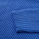 thumbnail image 5 of Gibobby Suéter de Punto, Suéteres de otoño para mujer, suéter de punto trenzado de cuello alto para mujer, color sólido, casual, ropa cálida de moda(Azul,CH), 5 of 5
