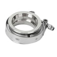 thumbnail image 2 of Stainless Steel V Band Clamp with Flange for Auto Exhaust Pipe(2.5inch-63mm ), 2 of 5
