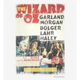 thumbnail image 5 of Wizard Of Oz Distressed Movie Cast Poster Women's White Crew Neck Short Sleeve Crop Tee-3XL, 5 of 5