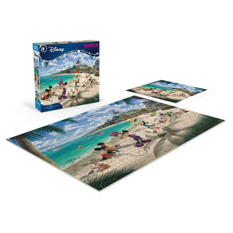 Ceaco Thomas Kinkade Mickey and Minnie in Florida 1000-Piece
