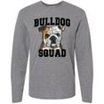 thumbnail image 3 of Inktastic Dog Bulldog Squad Long Sleeve T-Shirt, 3 of 5