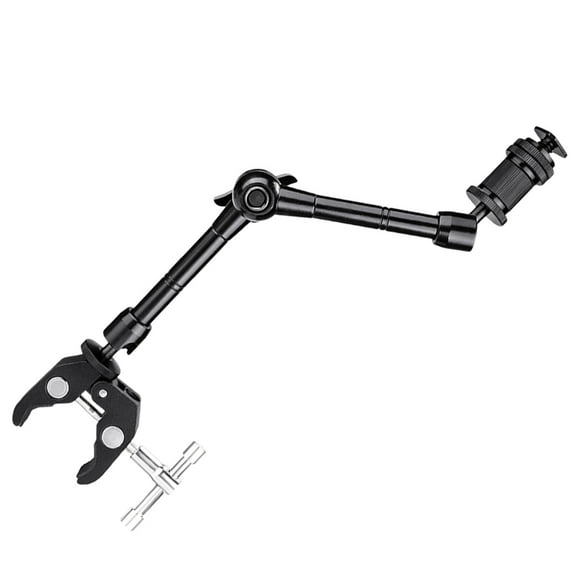 FUEENIRVA Arm Phone Holder Clip Stand, Sturdy and Cellphone Mount, Easy Installation for Office, Home, and Desk Use