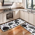 thumbnail image 3 of Kitchen Rugs Sets Of 2,Black Halloween Witchcraft Elements Anti Fatigue Kitchen Mat Rugs Non Slip Washable,Decorative Kitchen Floor Mats for Kitchen,Sink,Laundry,17"x47"+17"x47", 3 of 5