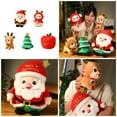 thumbnail image 2 of KUFptva Creative Snowman/Santa Stuffed Pillow Plush Toy Figure Dolls for Festival Home Decors Couch Pillow Kids Christmas, 2 of 7