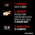 thumbnail image 5 of Red Baron Five Cheese and Garlic French Bread Personal Frozen Pizza, 8.8 oz 2 Pack, 5 of 14