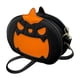 thumbnail image 4 of Bolso de hombro para mujer, moderno y elegante, de piel sintética, con diseño de calabaza. Boca negra, 4 of 9