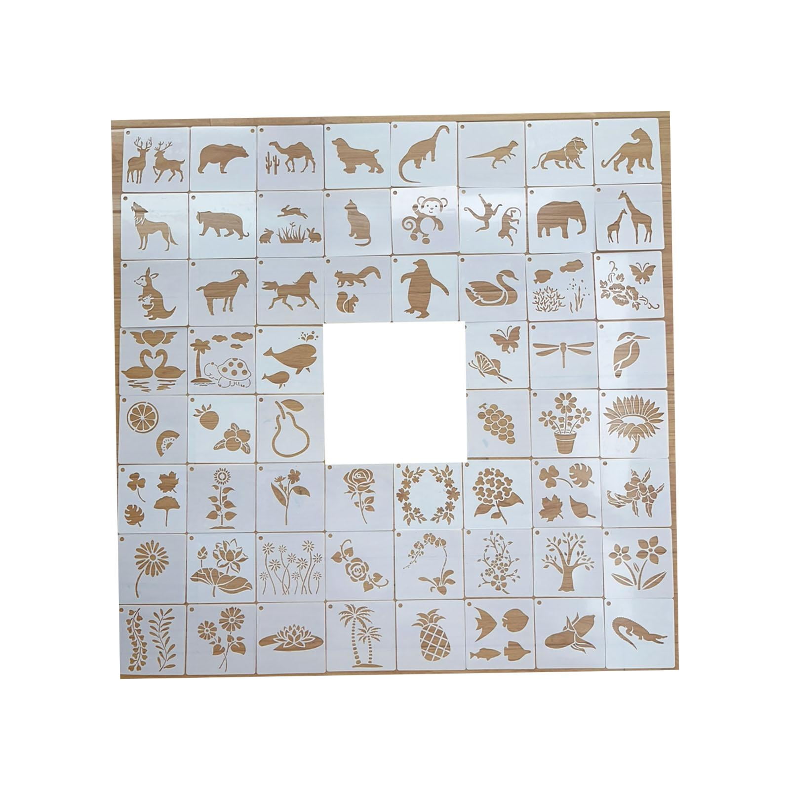 6 Sellos De Tinta Con Patrones De Animales – Rollos Creativos Para Niños, Actividades Educativas De Motricidad Fina
