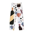 thumbnail image 4 of Bingfone Wine Bottles Glasses Mens All Over Print Sleep Pajama Pants-Large, 4 of 9