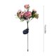 thumbnail image 3 of Luces solares para jardín con forma de camelia, 7 LED blanco cálido, estacas metálicas impermeables con energía solar | Iluminación para caminos, patios y terrazas | Decoración romántica para, 3 of 6