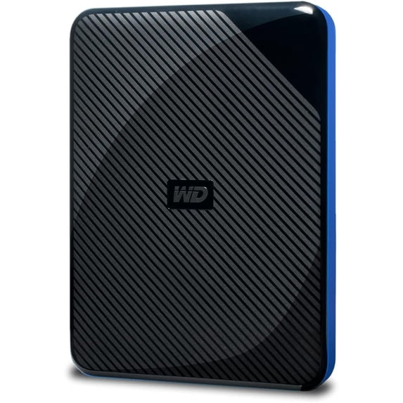 Restored WD 2TB Gaming Drive Black External Hard Drive for Playstation/Xbox & PC - USB 3.0 (WDBDFF0020BBK-WESN)