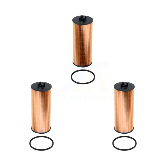 PUR Filtre à Huile pour Cartouche de Moteur (Lot de 3) pour Voiture Mercedes-Benz G63 AMG GLE63 S CLS550 E63 SL550 E550 CLA45 S63 C63 S550 GLA45 GLS63 GLS550 ML550 ML63 SL63 GT C CLS63 63 GL63 GL550 R K56-100499