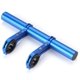 thumbnail image 3 of Soporte extendido para manillar de bicicleta de 20 cm, soporte para bicicleta, soporte para computadora, soporte de aleación, marco doble, clip para bicicleta, 3 of 5