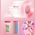thumbnail image 3 of facefd Ruban Adhésif Double Face Réutilisable Créatif Jouet Sensoriel pour Enfants Style D, 3 of 9