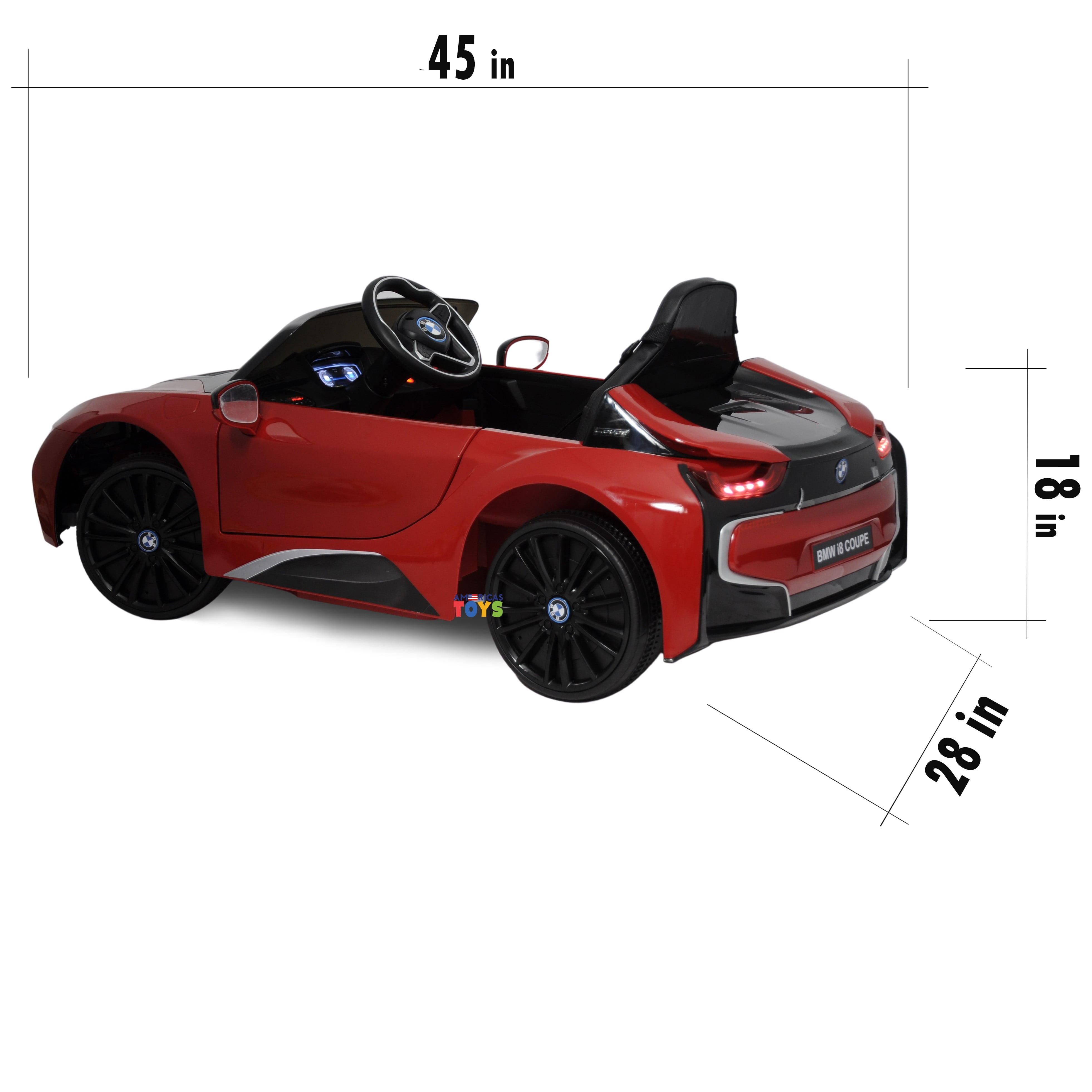 BMW i8 12V Electric Ride on Car for Kids with Remote Control