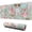 Jack Russell Terrier, variant on Long Mouse Pads for Desk,Jack Russell Terrier Dog and Flower Desk Mats on Top Of Desks, Desk Mouse Pad Extra Large with 3mm Non-Slip Base and Stitched Edge for Gaming,Office,Work,Home 31.5"x11.8"