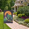 thumbnail image 2 of Yayeee Garden Flag 12" x 18" Double Sided Outdoor Yard Lawn Holiday Decorations, Abstract Animals, 2 of 6