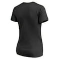 thumbnail image 3 of Women's Black NBA G League Primary Logo V-Neck T-Shirt, 3 of 3