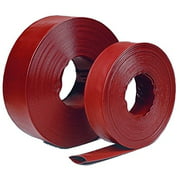 (2" Dia. x 300 ft) 150 PSI - High Pressure, Heavy Duty Lay Flat Discharge and Backwash Hose, 10 Bar Reinforced PVC Construction