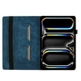 thumbnail image 2 of Allytech Flip Wallet Case for iPad Pro 11 Inch M4 (2024), Auto Sleep/Wake, Pencil Holder & Card Slots, Lovely Pattern PU Leather Shockproof Slim Fit Kickstand Case - Darkblue, 2 of 8