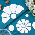 thumbnail image 4 of 132Pcs 3Sizes English Paper Piecing Flower Shape Paper Piecing Templates Quilting Templates, 4 of 7