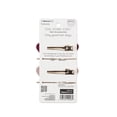 thumbnail image 6 of (2 pack) The Home Edit Felt Heart Hair Clips and Bobby Pins, Pink and Maroon, 4 Count, 6 of 7