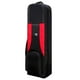 thumbnail image 3 of Estuche de almacenamiento, bolsa de viaje con ruedas, impermeable, suave, plegable y fácil de manejar. Rojo, 3 of 9