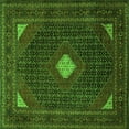 thumbnail image 1 of Ahgly Company Indoor Square Persian Green Traditional Area Rugs, 5' Square, 1 of 1
