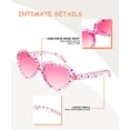 thumbnail image 3 of Lentes de Sol para Niños QALLY con Forma de Corazón Polarizados UV400 3 Pares, 3 of 7