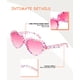 thumbnail image 3 of Lentes de Sol para Niños QALLY con Forma de Corazón Polarizados UV400 3 Pares, 3 of 7
