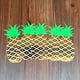 thumbnail image 3 of KAKOWELY Guirnalda de fiesta tropical hawaiana dorada con piña y flamenco, banderines colgantes decorativos, 3 of 4