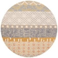 thumbnail image 4 of SAFAVIEH Rodeo Drive Luis Floral Geometric Wool Runner Rug, Multi, 2'6" x 10', 4 of 10