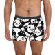 thumbnail image 1 of Balery Seamless Pattern Cute Panda Calzoncillos bóxer para hombre, ropa interior de algodón suave y transpirable con cinturilla de nailon-Small, 1 of 5