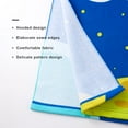 thumbnail image 5 of SYNPOS Baby Kids Bath and Beach Hooded Towel Wrap, 24" x 48", Astronaut, 5 of 6