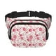 thumbnail image 1 of Balery Rose Flowers Mochila Cinturón para Mujeres y Hombres, Bolsa de Cintura Impermeable de Doble Capa con Correa, 1 of 9