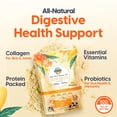 thumbnail image 4 of Paradise Naturals 100% Grass-Fed Organic Beef Bone Broth Protein Powder, Active Probiotics, Collagen Peptide Rich, 15g Protein, Non-GMO, Low Sodium, Healthy Skin, Gut Health, Paleo Keto, No Gluten, 4 of 5