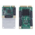 thumbnail image 3 of Mini PCI-E SATA 4 Ports SATA III 6G Mini PCI Express Carte Contrôleur SATA3.0 Adaptateur SSD PCI Express, 3 of 7
