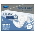 thumbnail image 3 of MoliCare Premium Incontinence Brief, 6D - Moderate Absorbency Adult Diaper, Unisex, Size Large, 30 Count, 3 Packs, 90 Total, 3 of 4