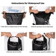 thumbnail image 4 of Seavenger Seafarer 20L Dry Bag | Waterproof Outdoor Travel Pack | Backpack, Crossbody, Duffel Gear Bag | Black, 4 of 5