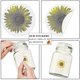 thumbnail image 3 of New 1000pcs 1 Sunflower Stickers, Summer Sunflower Labels with 8 Sunflower Designs Adhesive Sunflower Stickers for Holiday Thank You Gi, 3 of 5