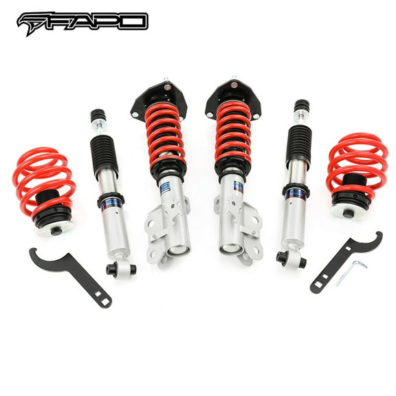 FAPO Hight Adjustable Coilover Suspension Kit, for Toyota Prius V ZVW41 2008-2015, for Scion TC 2nd Gen AGT20 2011-2016 Mono-Tube Shock Absorber